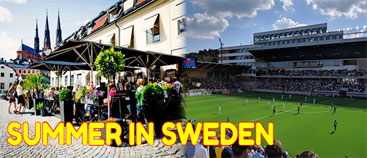  Join a summer football trip to Sweden!